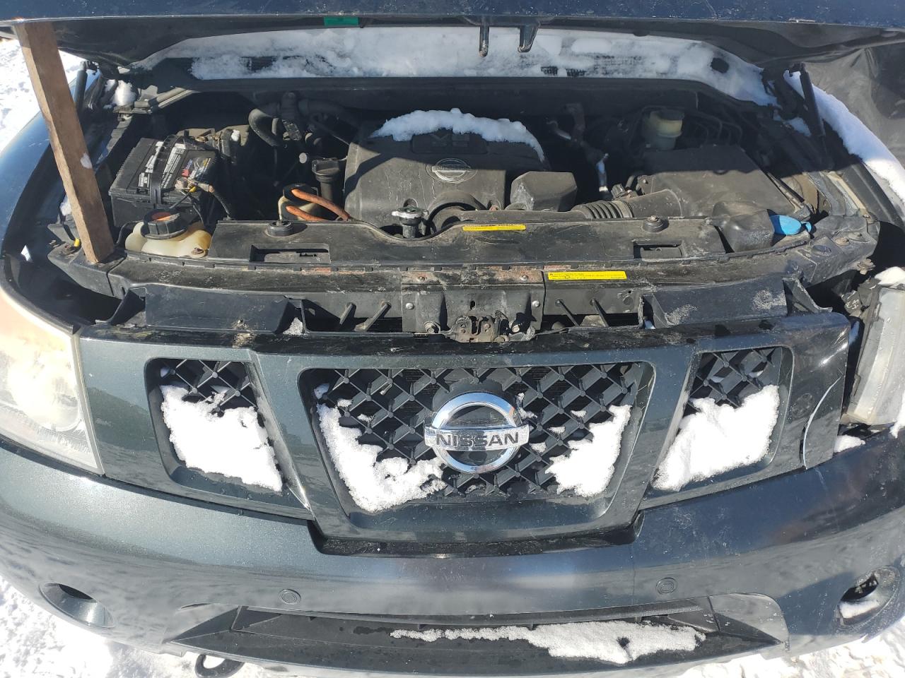 2008 Nissan Armada VIN 5N1AA08C28N612243 Copart auction photo, all over / undercarriage damage thumbnail 14