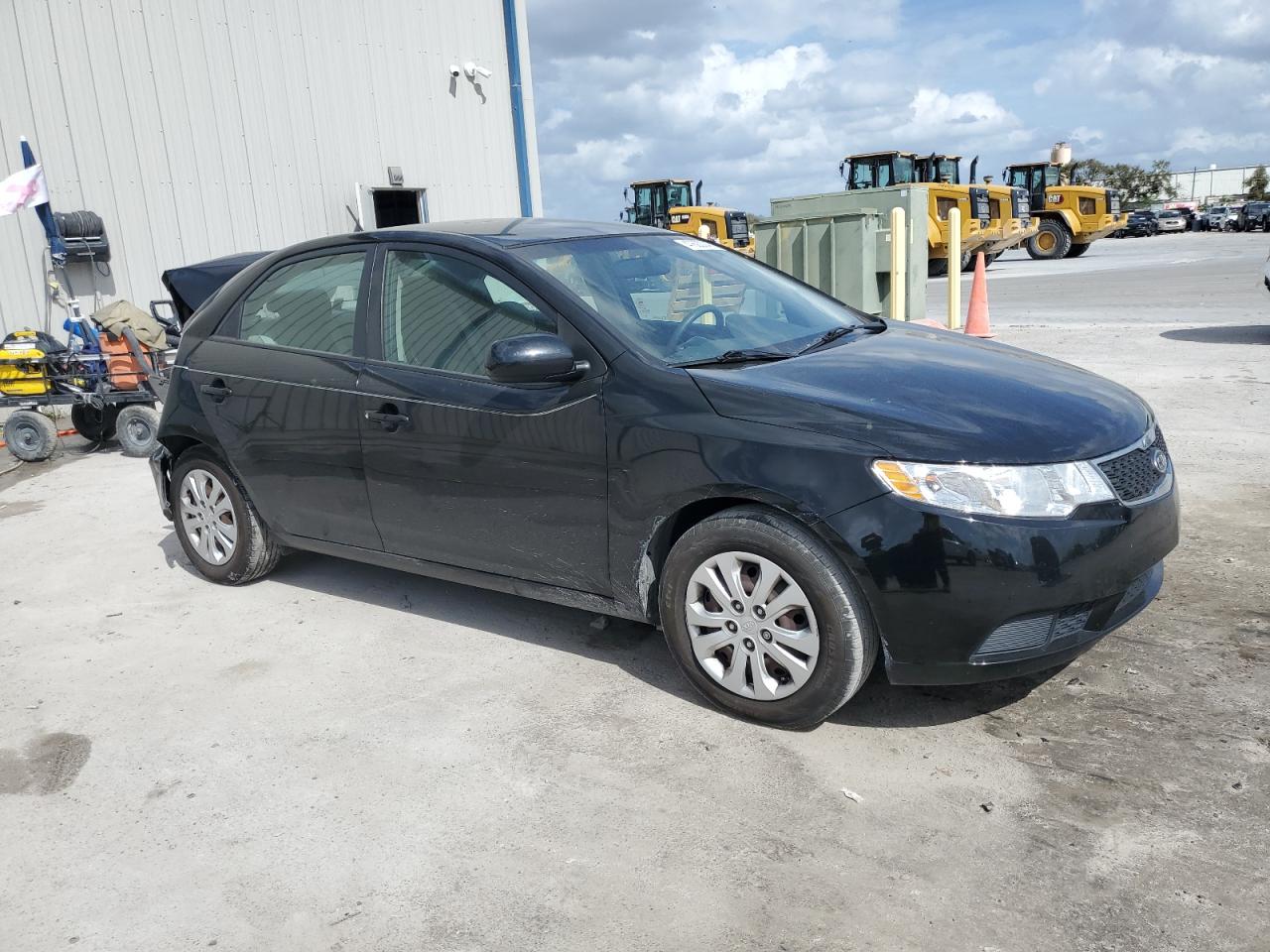 2012 KIA Forte VIN KNAFT4A29C5589966 Copart auction photo, rear end damage thumbnail 4