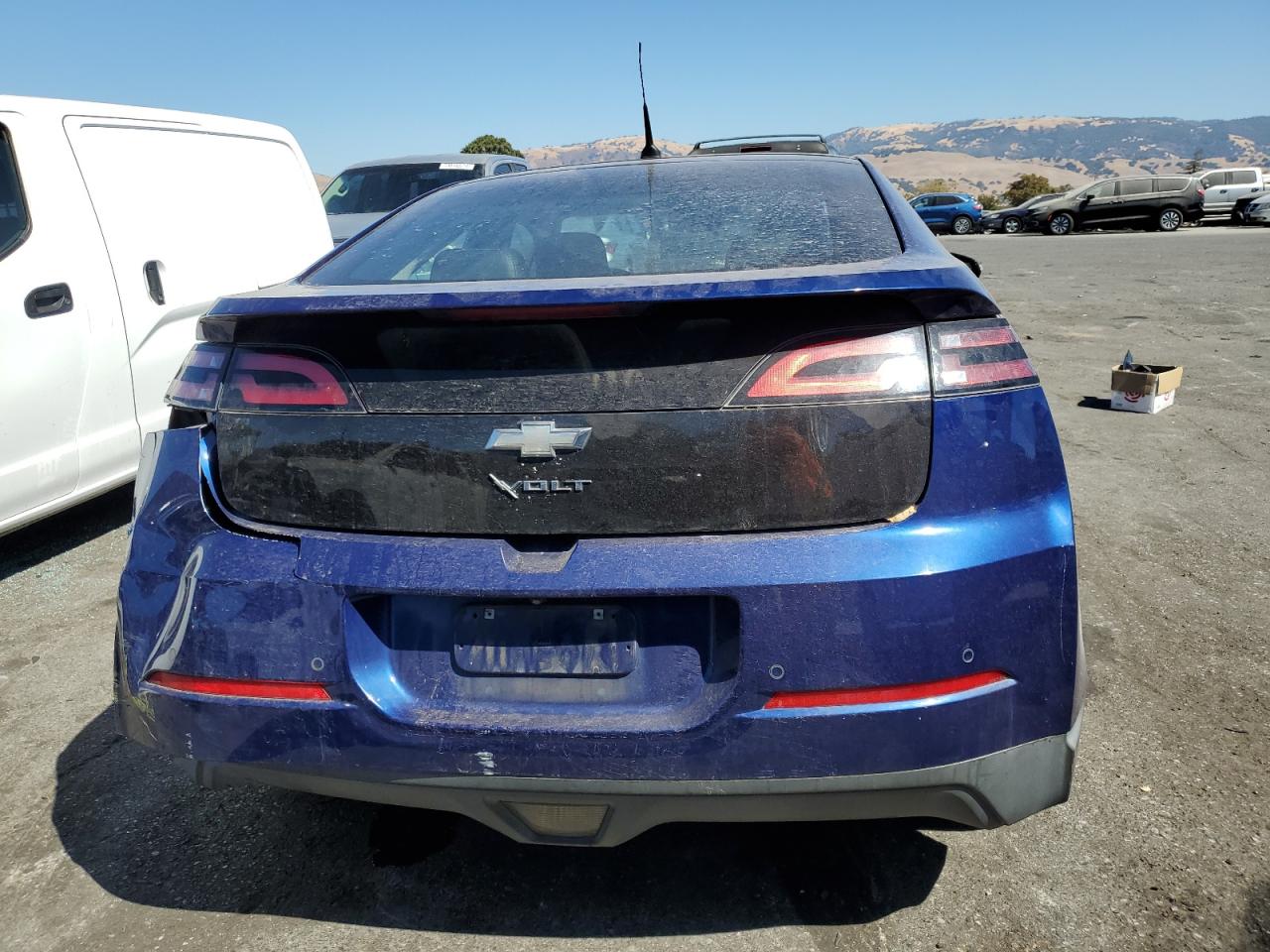 2012 Chevrolet Volt VIN 1G1RD6E48CU109712 Copart auction photo, mechanical / side damage thumbnail 6