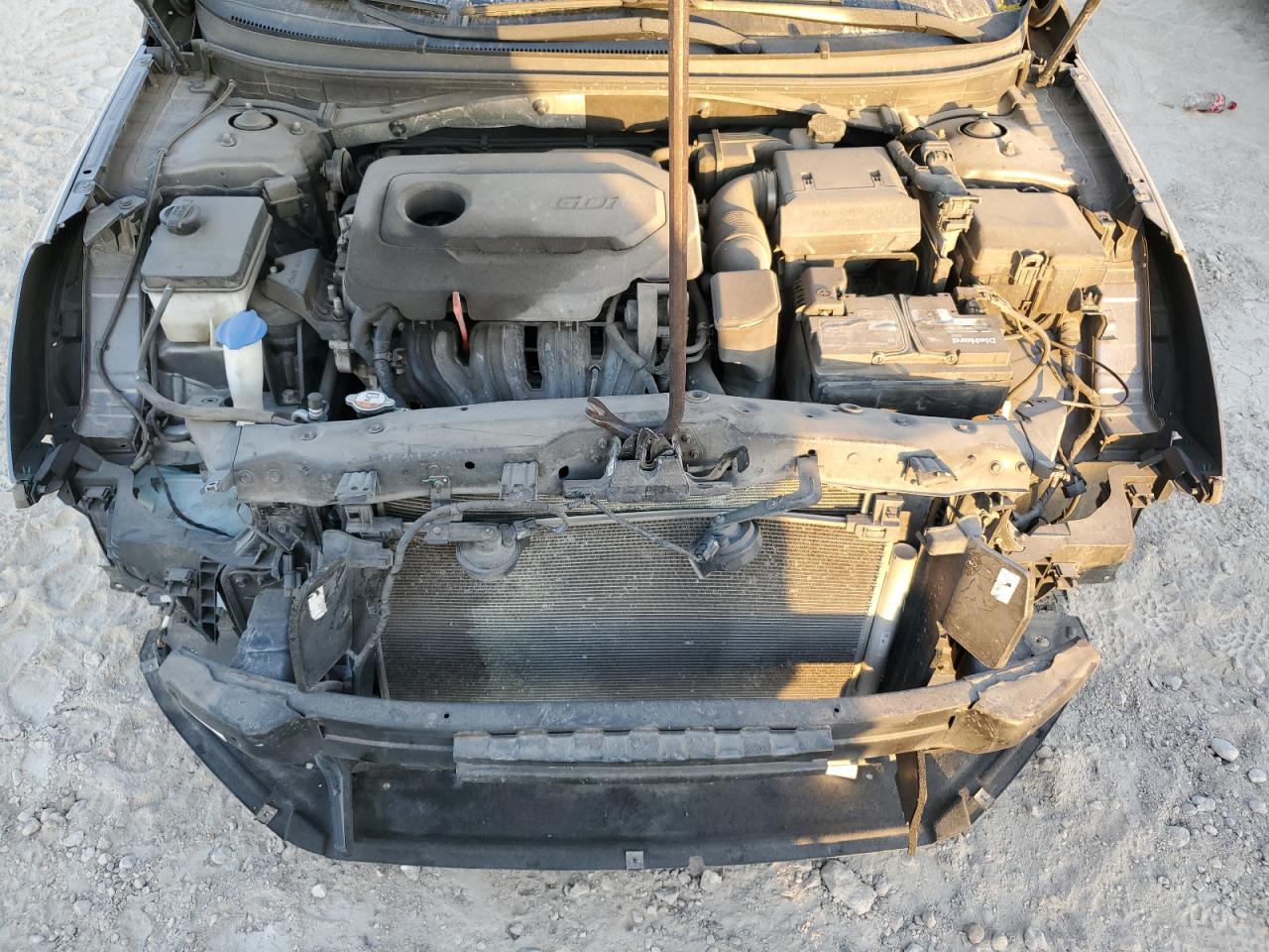 2018 Hyundai Sonata VIN 5NPE34AF3JH677846 Copart auction photo, front end damage thumbnail 11