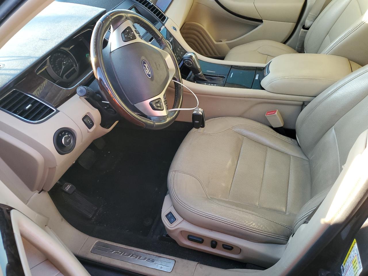 2013 Ford Taurus VIN 1FAHP2F89DG126366 Copart auction photo, front end / side damage thumbnail 7