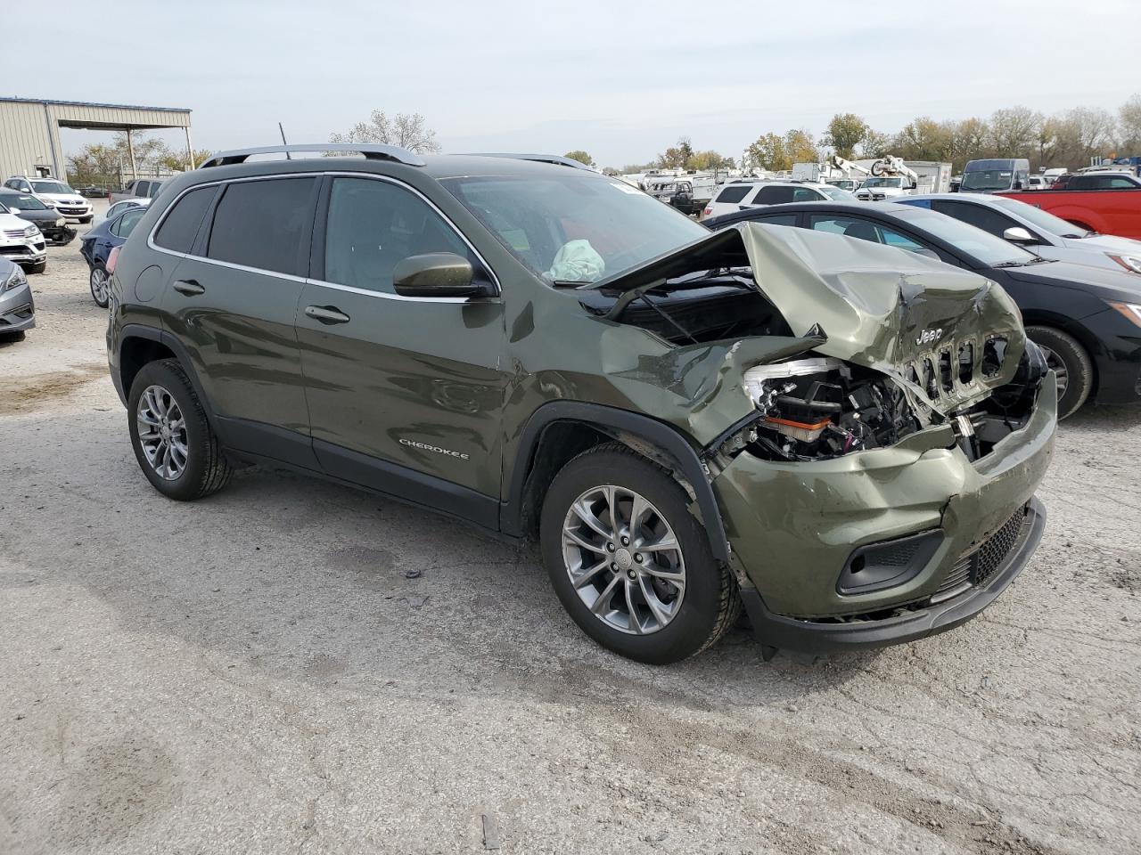 2020 Jeep Grand Cherokee VIN 1C4PJLLB7LD531073 Copart auction photo, front end / minor dent/scratches damage thumbnail 4