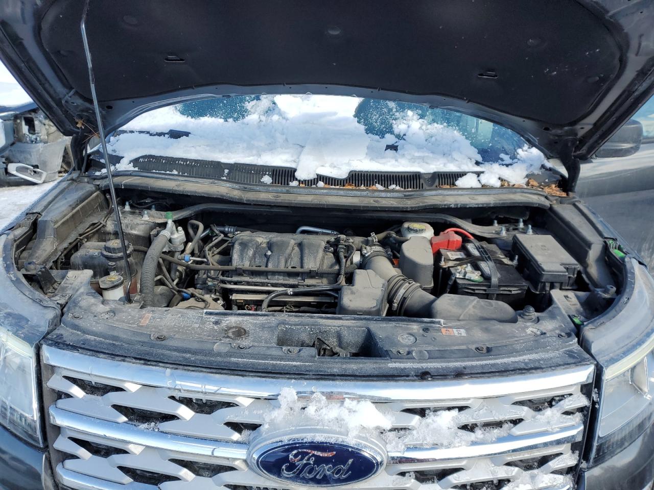 2018 Ford Explorer VIN 1FM5K8D81JGC92079 Copart auction photo, front end damage thumbnail 12