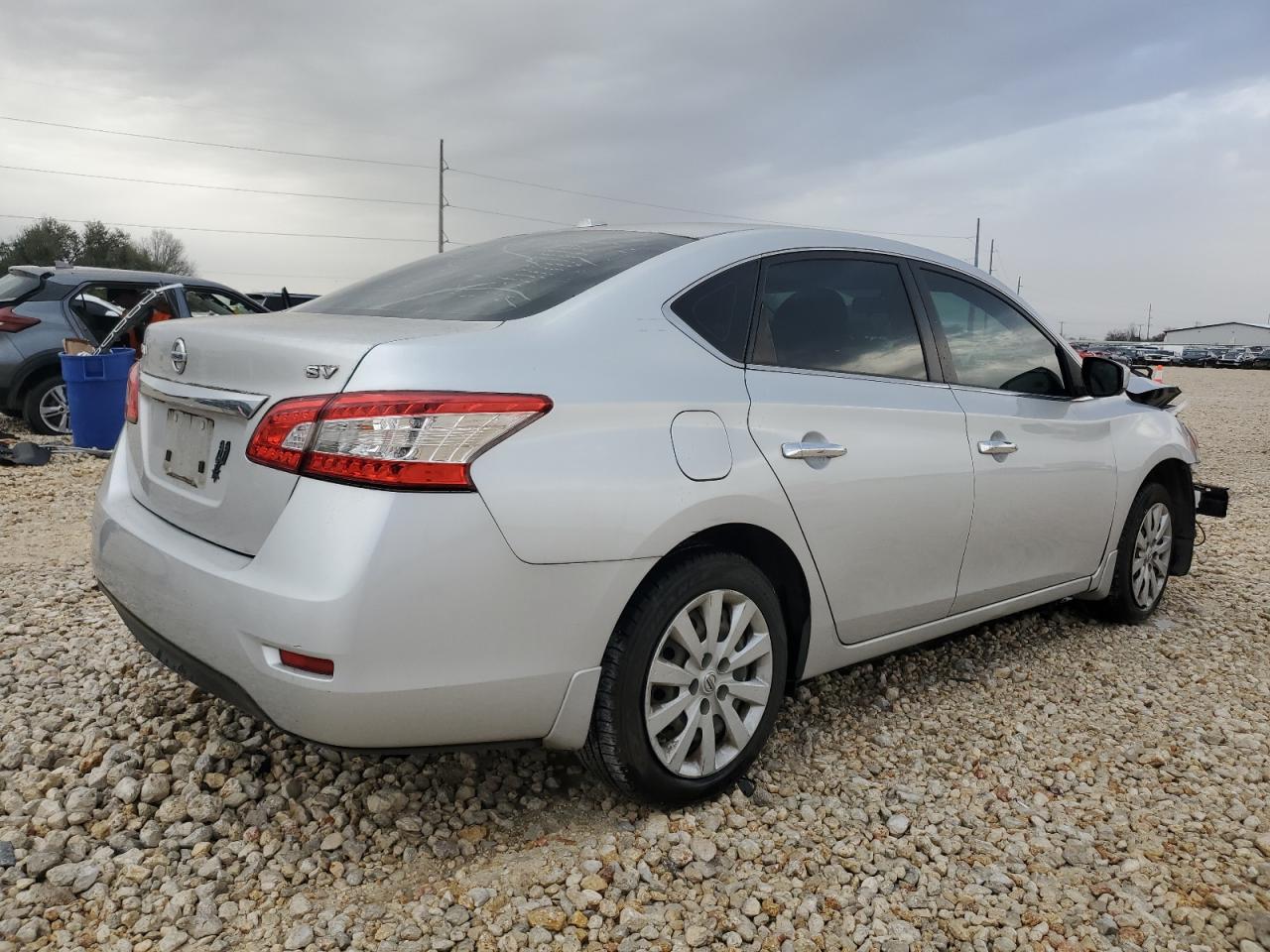 2015 Nissan Sentra VIN 3N1AB7APXFL678286 Copart auction photo, front end / minor dent/scratches damage thumbnail 3
