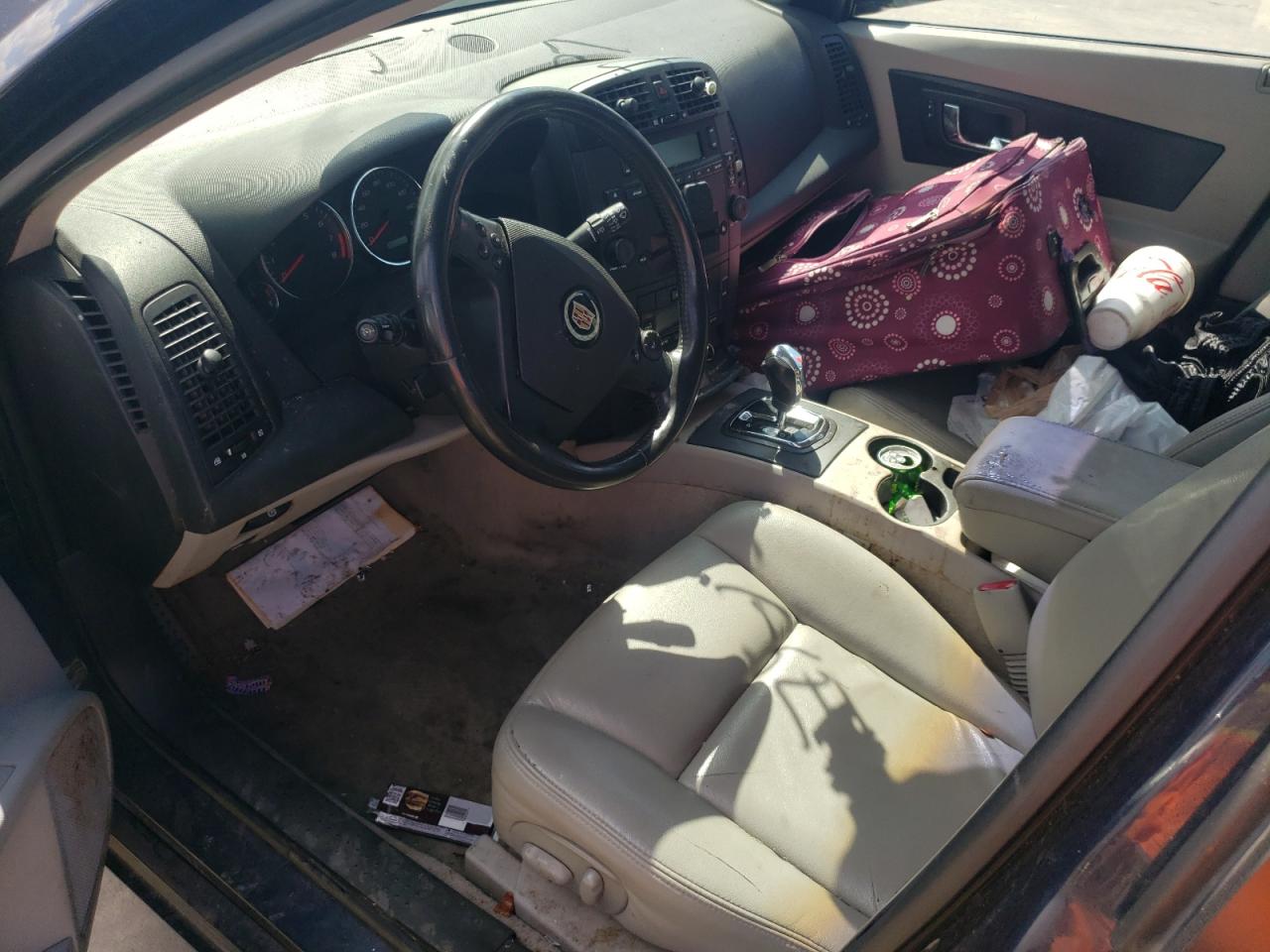 2007 Cadillac CTS VIN 1G6DM57T170166060 Copart auction photo, front end damage thumbnail 8