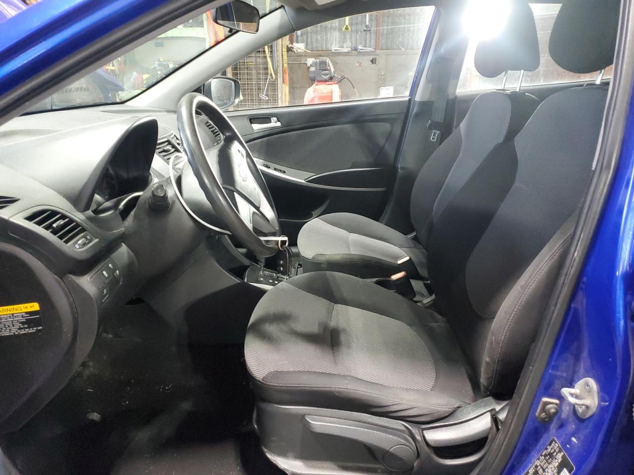 2013 Hyundai Accent VIN KMHCT5AE6DU111867 Copart auction photo, rear end / front end damage thumbnail 7