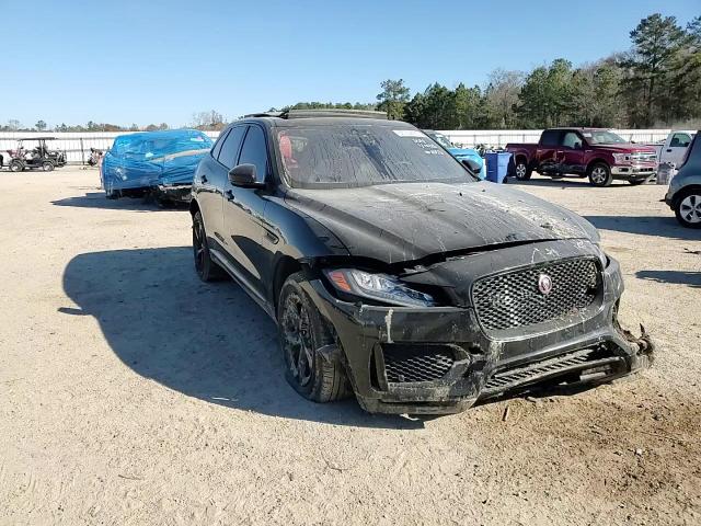 2017 Jaguar F-Pace VIN SADCM2BV2HA097878 Copart auction photo, water/flood damage thumbnail 12