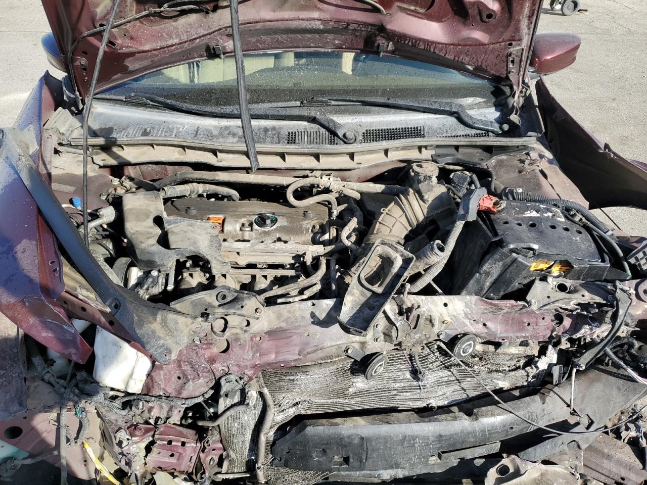 2010 Honda Accord VIN 1HGCP2F89AA094040 Copart auction photo, front end damage thumbnail 12
