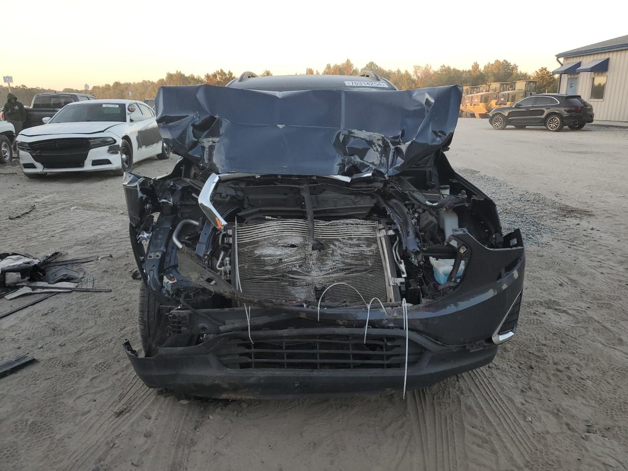 2018 GMC Terrain VIN 3GKALMEX3JL129254 Copart auction photo, front end damage thumbnail 5