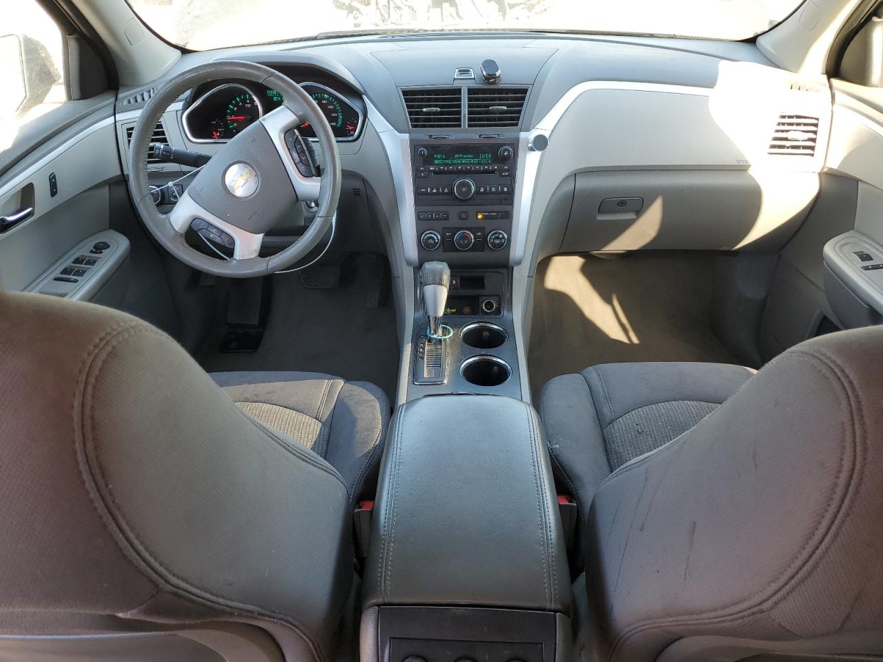 2011 Chevrolet Traverse VIN 1GNKRGED9BJ201290 Copart auction photo, front end / undercarriage damage thumbnail 8