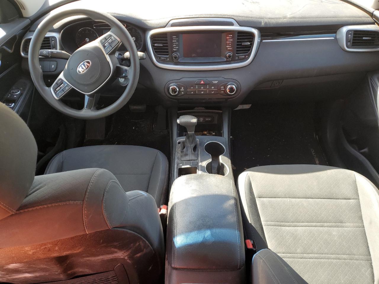 2019 KIA Sorento VIN 5XYPG4A38KG565880 Copart auction photo, rear end / front end damage thumbnail 8