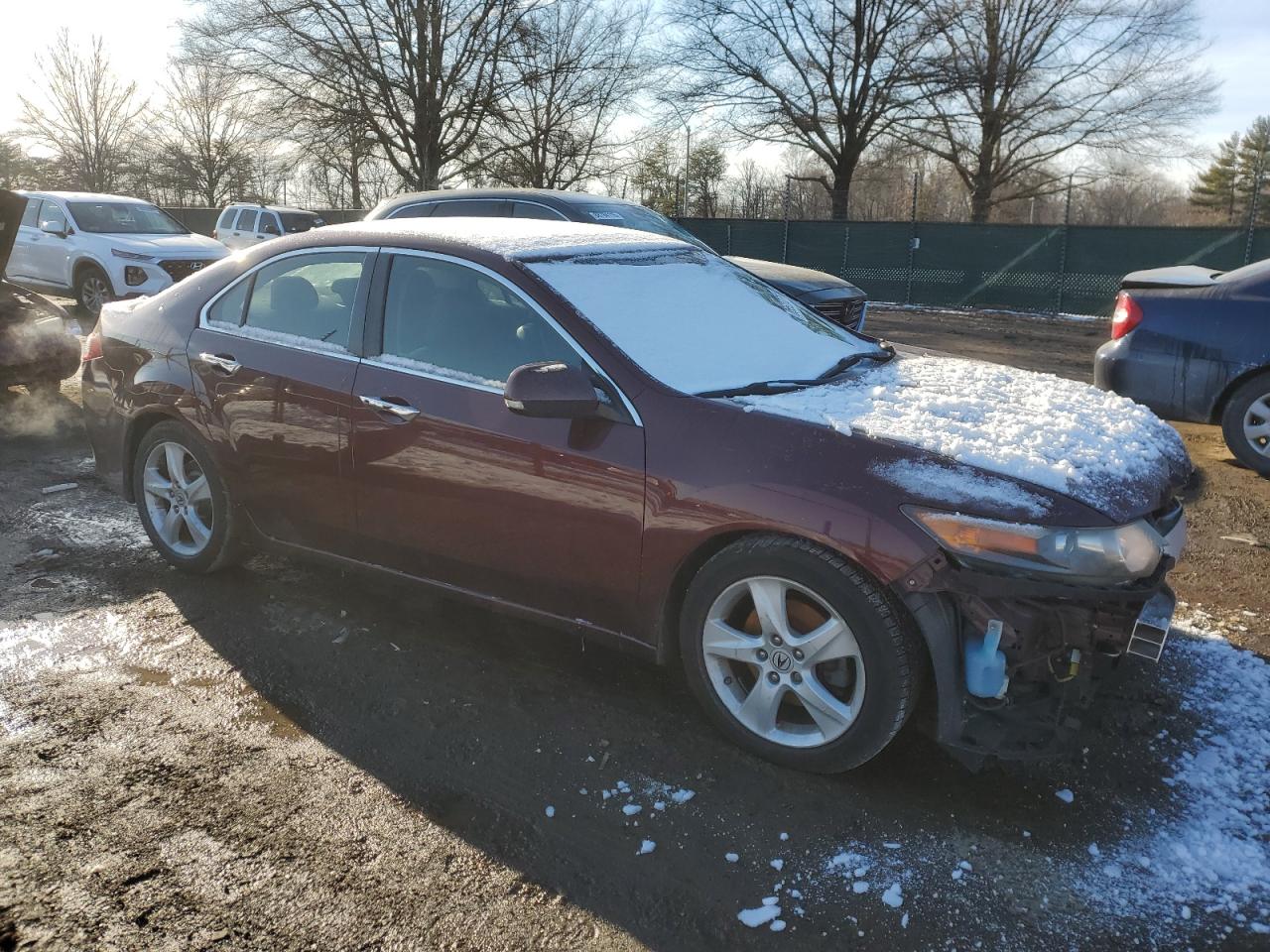2009 Acura TSX VIN JH4CU26669C019784 Copart auction photo, front end / minor dent/scratches damage thumbnail 4