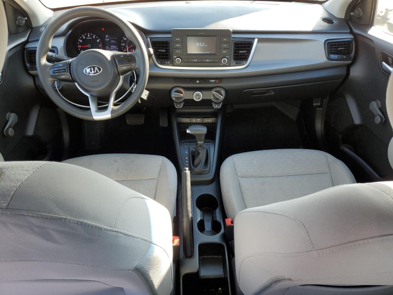 2018 KIA Rio VIN 3KPA24AB1JE059833 Copart auction photo, side / front end damage thumbnail 8