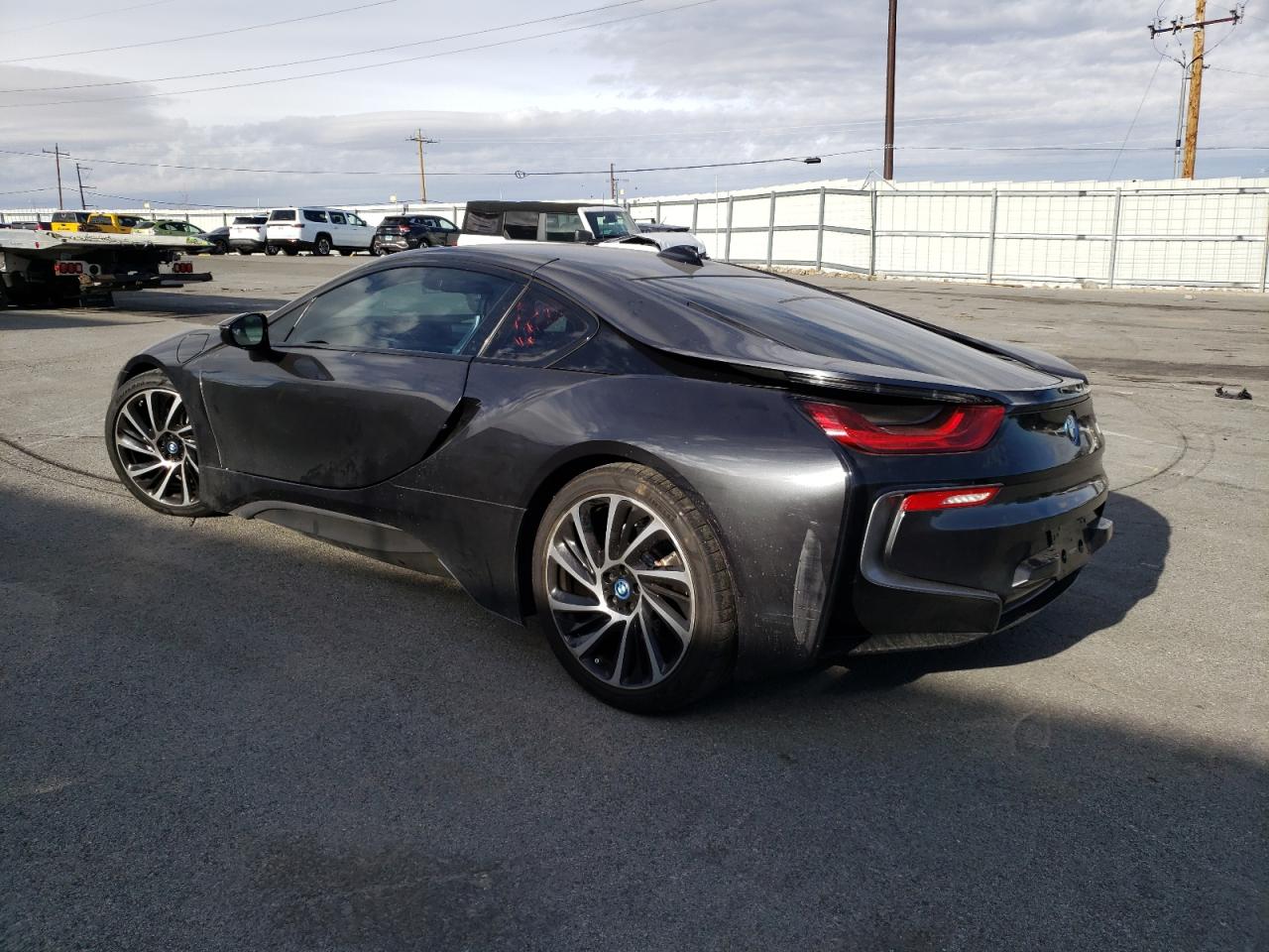 2015 BMW i8 VIN WBY2Z2C56FV391215 Copart auction photo, front end damage thumbnail 2