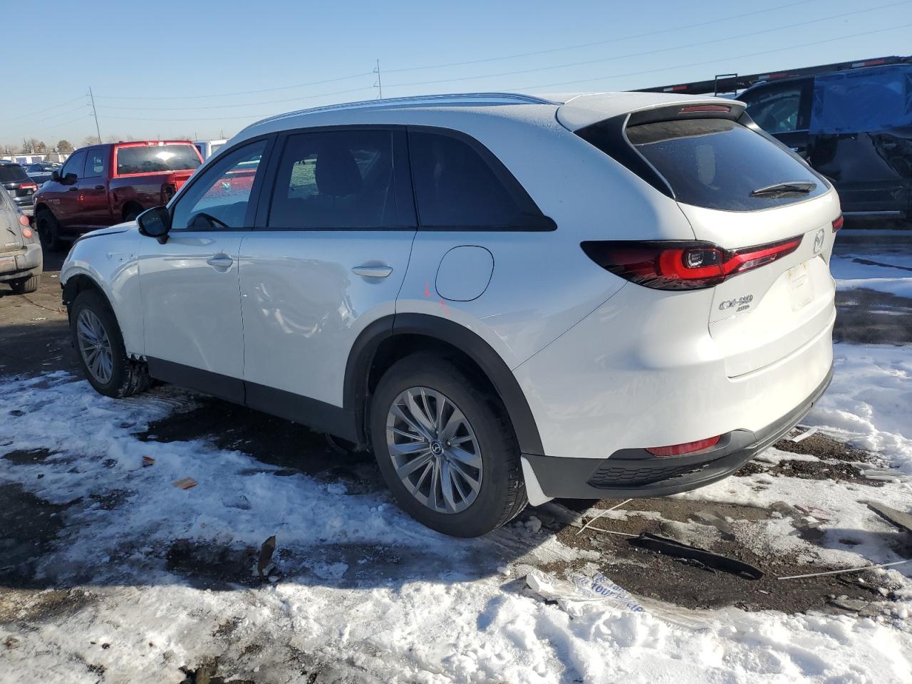 2024 Mazda CX-90 VIN JM3KKBHA9R1159853 Copart auction photo, front end damage thumbnail 2