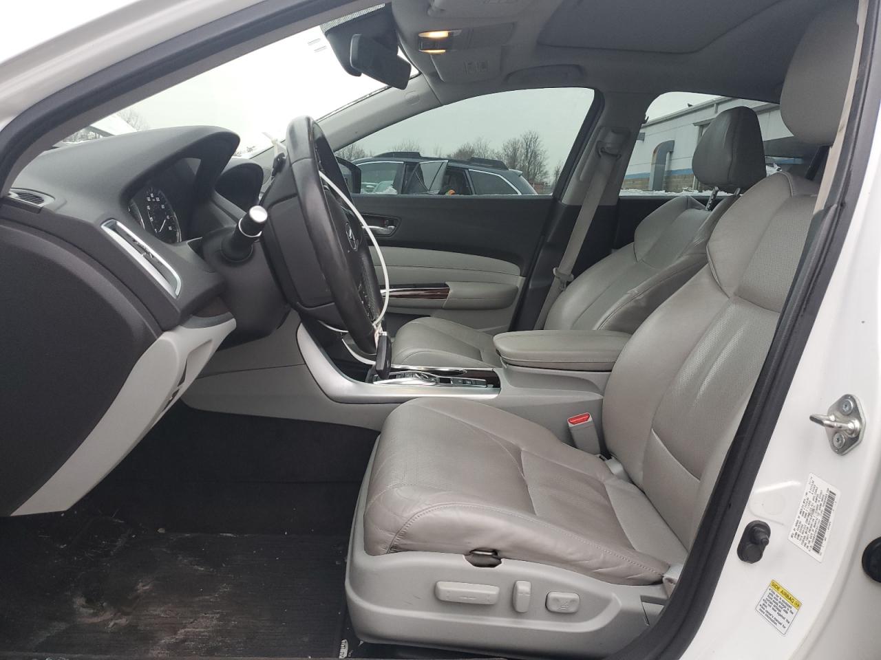 2015 Acura TLX VIN 19UUB2F59FA011593 Copart auction photo, front end / undercarriage damage thumbnail 7
