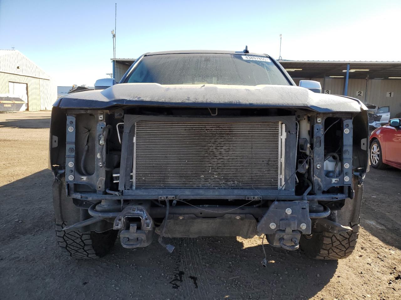 2017 Chevrolet Silverado VIN 3GCUKSEJ8HG380768 Copart auction photo, front end damage thumbnail 5