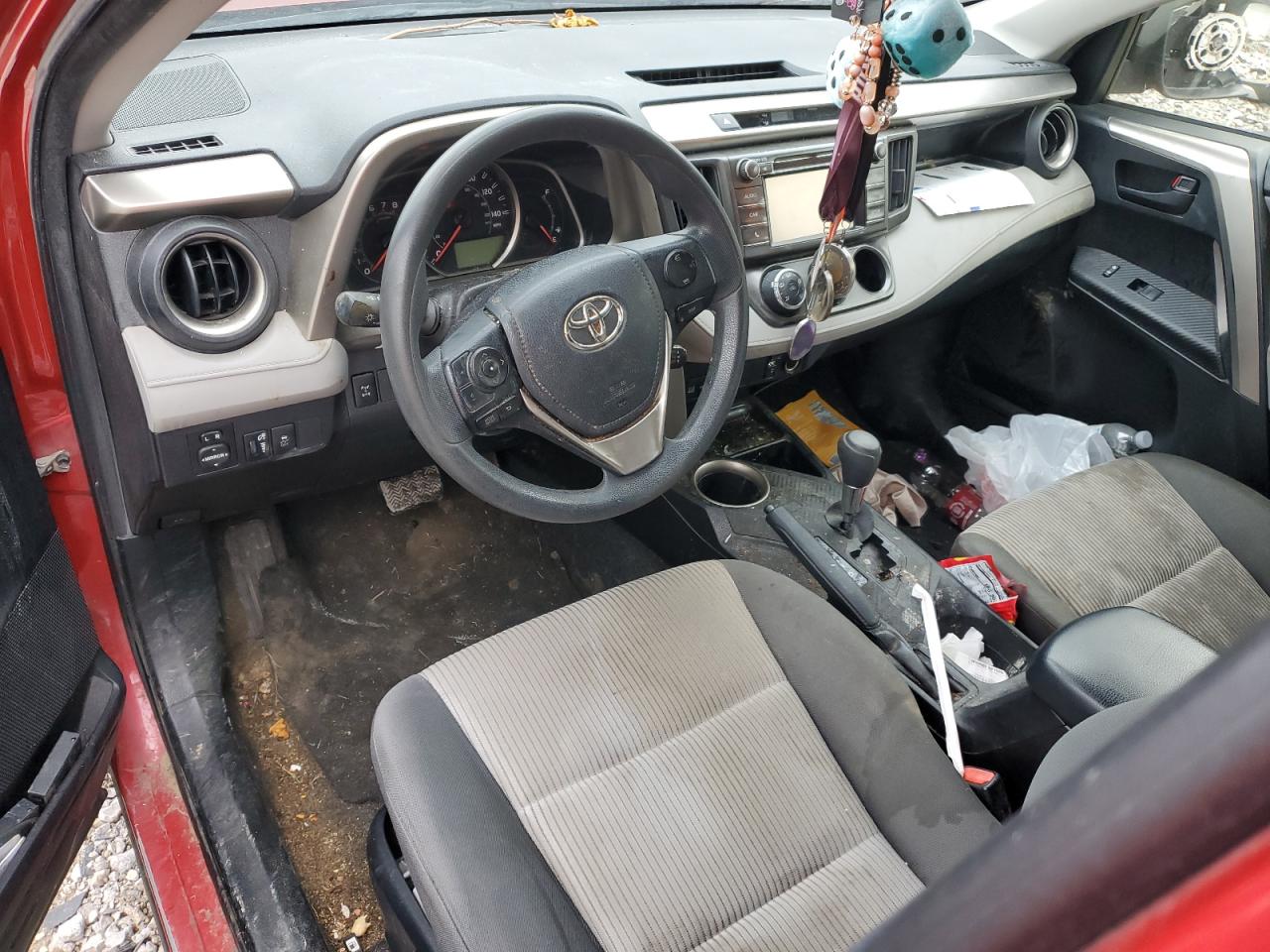 2015 Toyota RAV 4 VIN JTMBFREV9FD113589 Copart auction photo, all over damage thumbnail 8