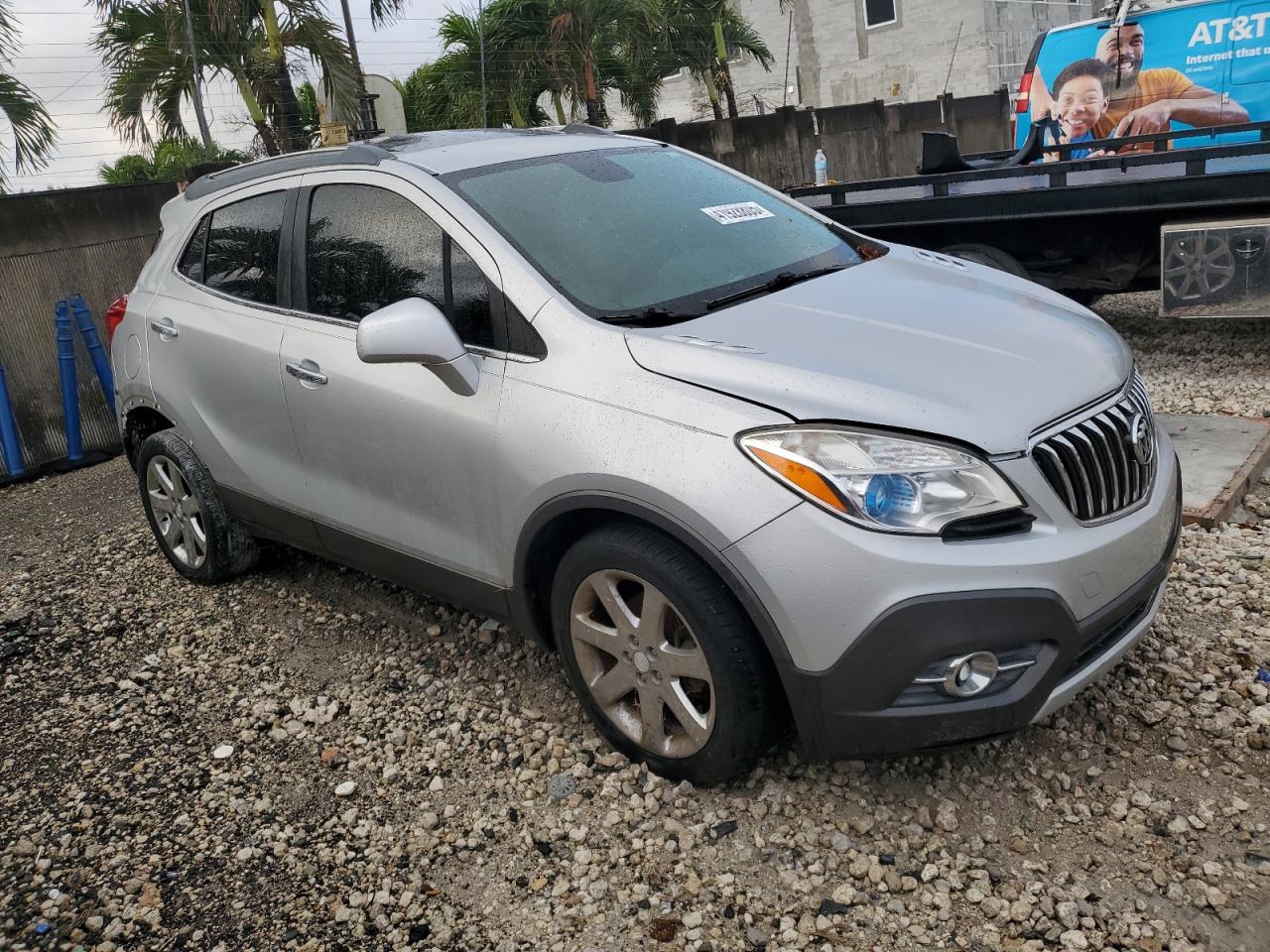 2013 Buick Encore VIN KL4CJCSB1DB064840 Copart auction photo, rear end damage thumbnail 4