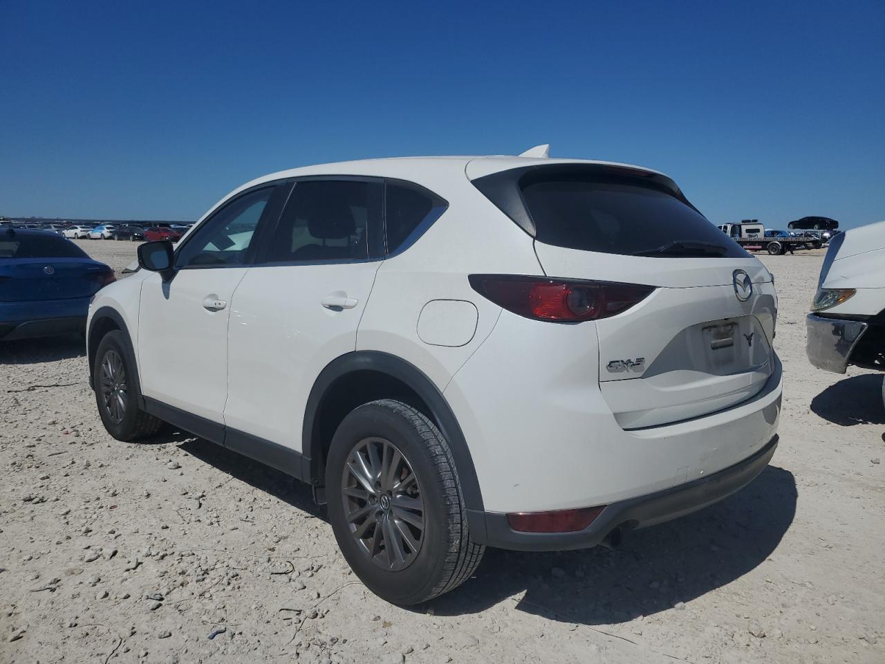 2017 Mazda CX-5 VIN JM3KFACL4H0133883 Copart auction photo, front end / minor dent/scratches damage thumbnail 2