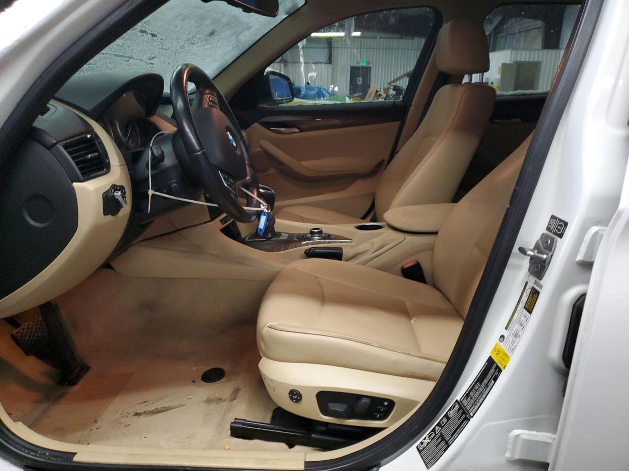 2014 BMW X1 VIN WBAVL1C51EVY12411 Copart auction photo, front end damage thumbnail 7