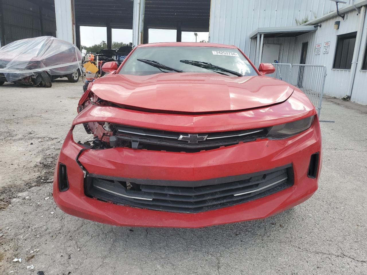2018 Chevrolet Camaro VIN 1G1FB1RS8J0129922 Copart auction photo, side / front end damage thumbnail 5