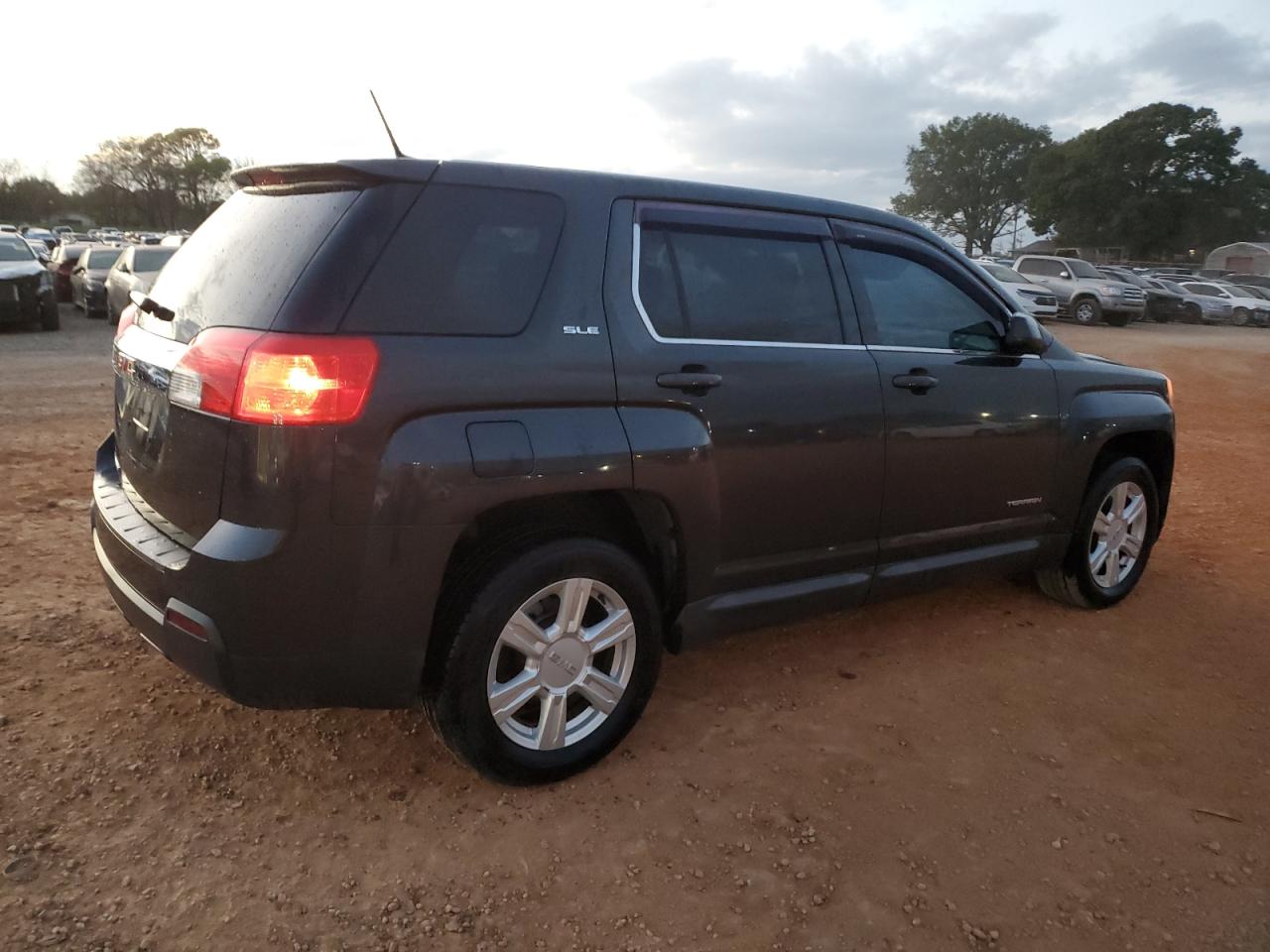 2014 GMC Terrain VIN 2GKALMEK5E6236966 Copart auction photo, side damage thumbnail 3