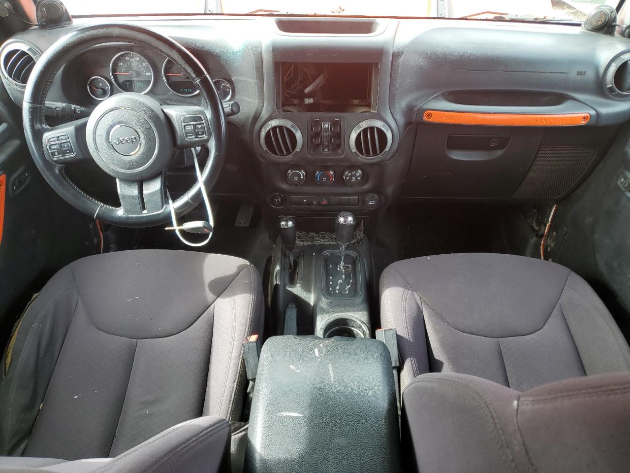2013 Jeep Wrangler VIN 1C4BJWDG2DL660478 Copart auction photo, mechanical damage thumbnail 8