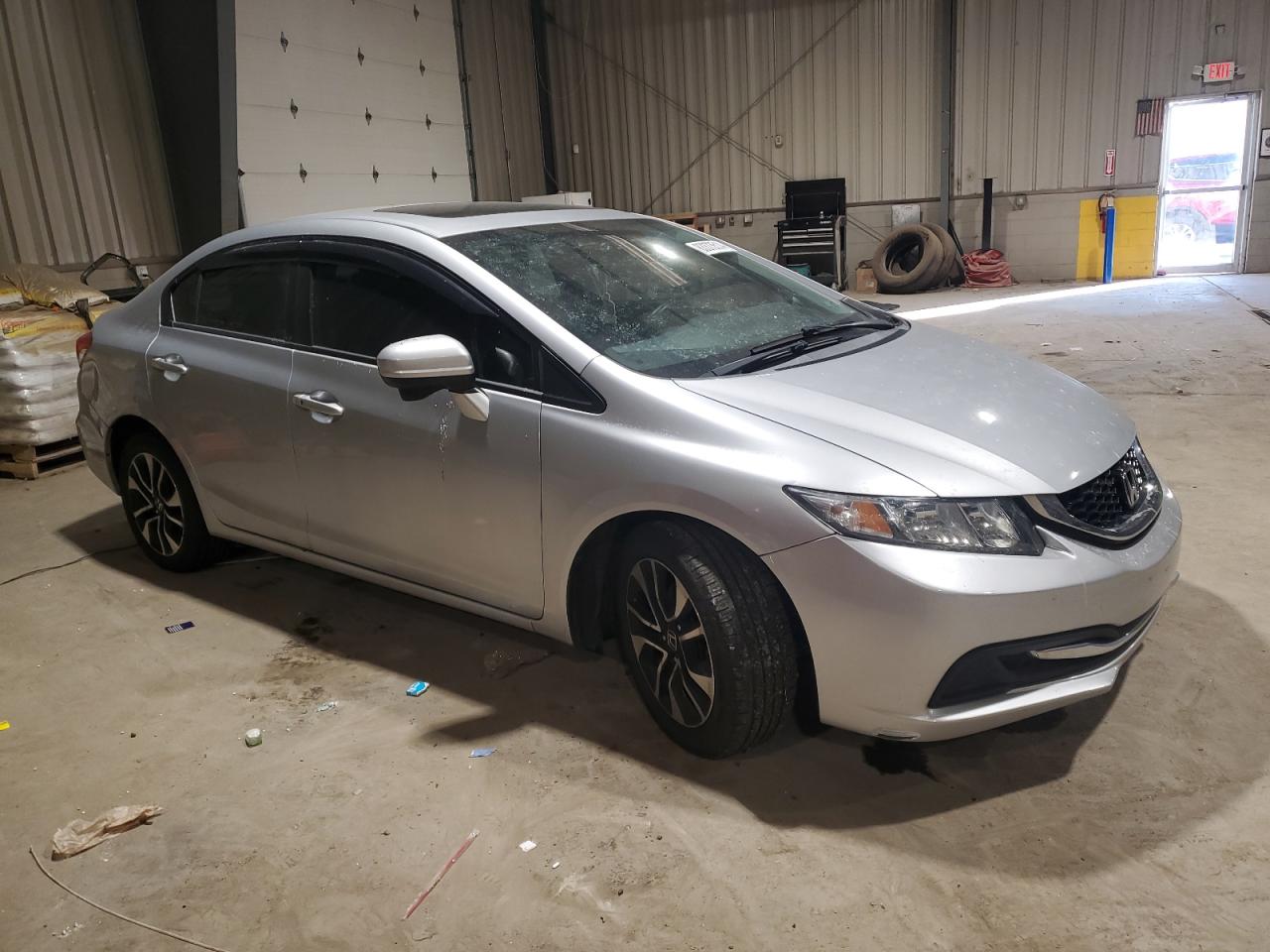 2014 Honda Civic VIN 2HGFB2F89EH531098 Copart auction photo, mechanical / minor dent/scratches damage thumbnail 4
