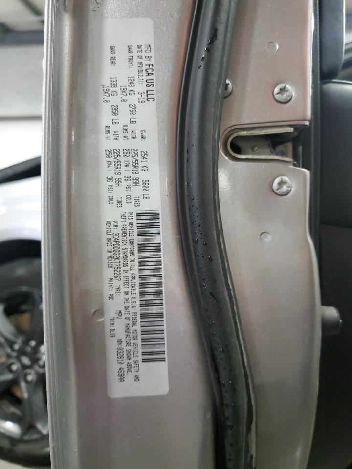 2019 Dodge Journey VIN 3C4PDDGG2KT752267 Copart auction photo, front end damage thumbnail 15