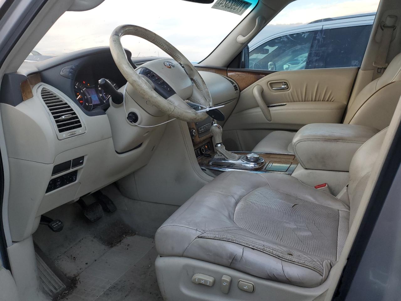 2011 Infiniti QX56 VIN JN8AZ2NE2B9002118 Copart auction photo, front end damage thumbnail 7