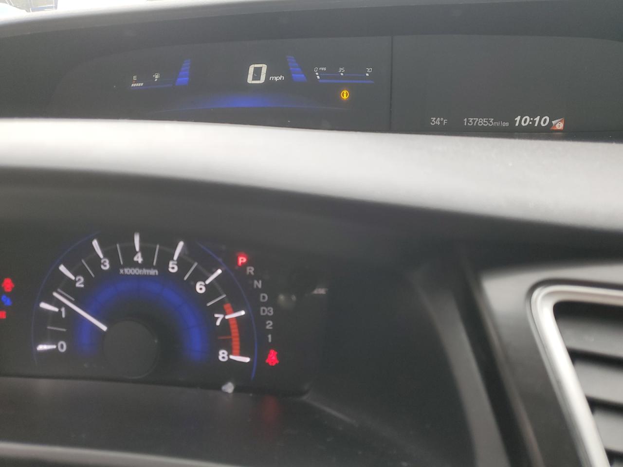 2013 Honda Civic VIN 19XFB2F54DE064560 Copart auction photo, front end damage thumbnail 9