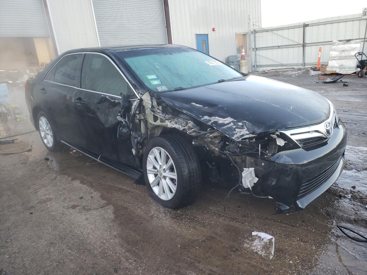 2012 Toyota Camry VIN 4T1BD1FK1CU031293 Copart auction photo, front end / side damage thumbnail 4