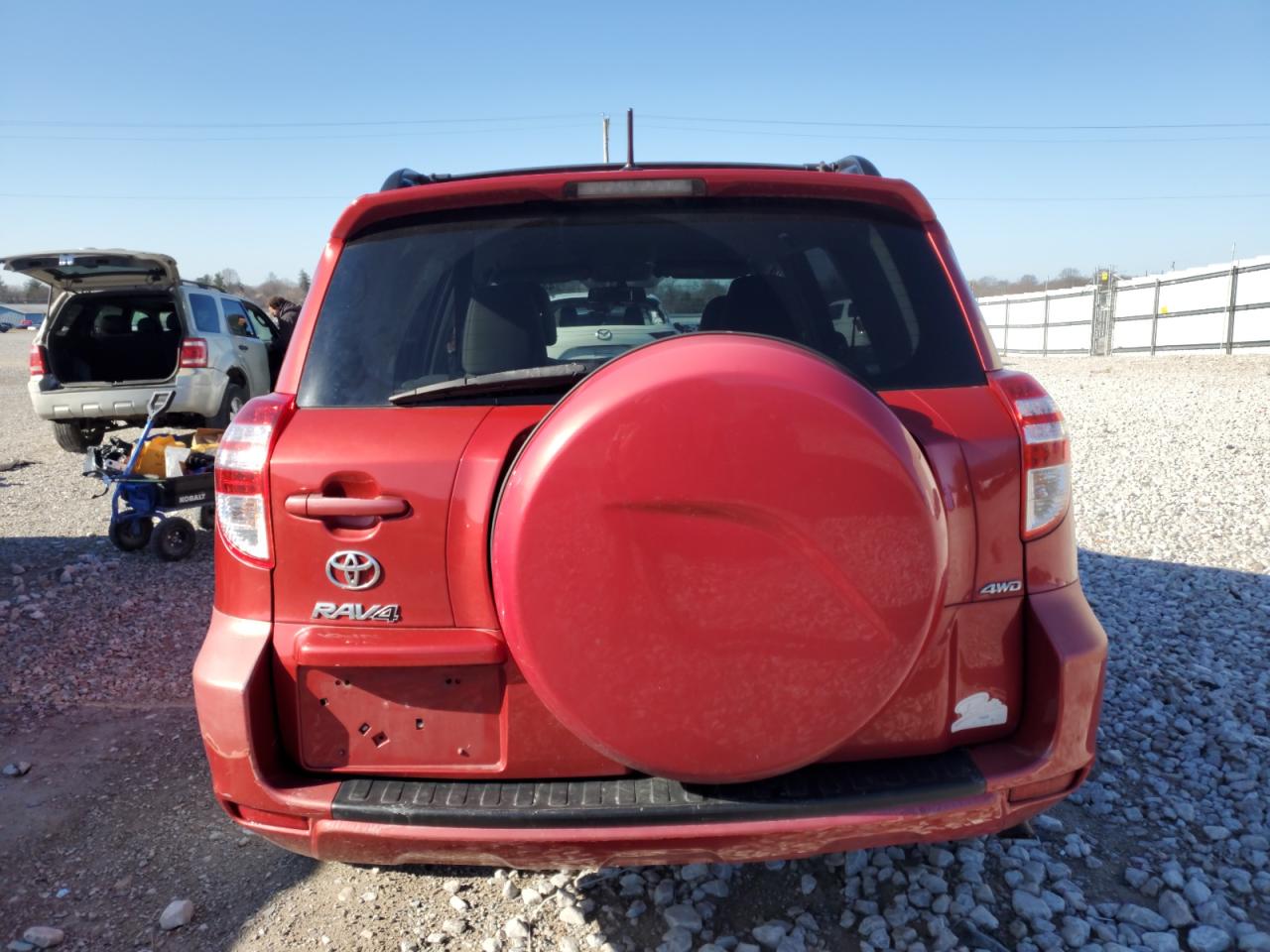 2012 Toyota RAV 4 VIN 2T3BF4DV1CW200325 Copart auction photo, front end damage thumbnail 6
