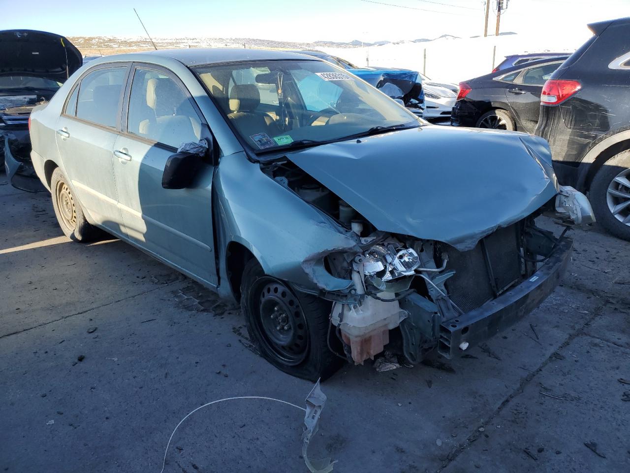 2005 Toyota Corolla VIN 1NXBR32E95Z529709 Copart auction photo, front end damage thumbnail 4