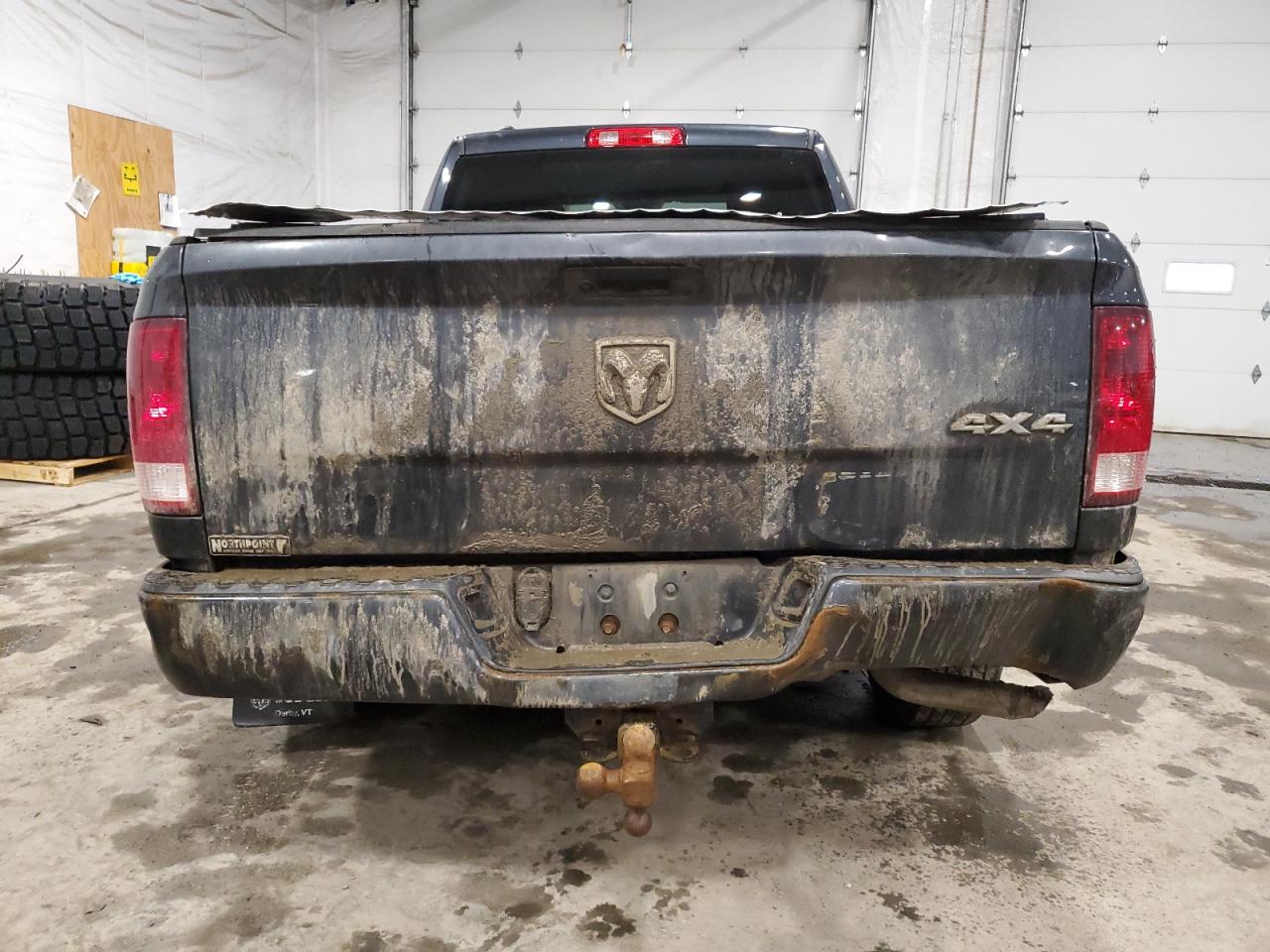 2019 RAM 1500 VIN 1C6RR7FG0KS589706 Copart auction photo, front end / side damage thumbnail 6