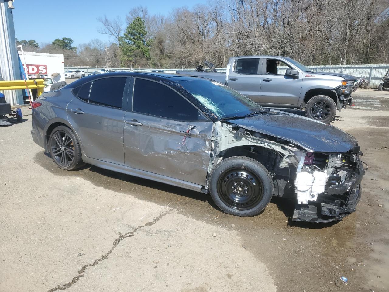 2025 Toyota Camry VIN 4T1DAACK9SU508007 Copart auction photo, front end / side damage thumbnail 4