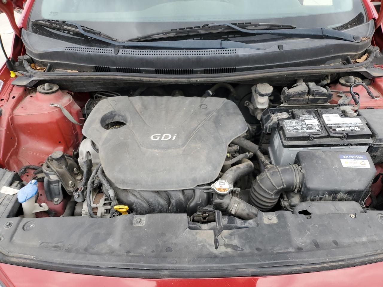 2014 Hyundai Accent VIN KMHCT4AE9EU642170 Copart auction photo, water/flood / minor dent/scratches damage thumbnail 11