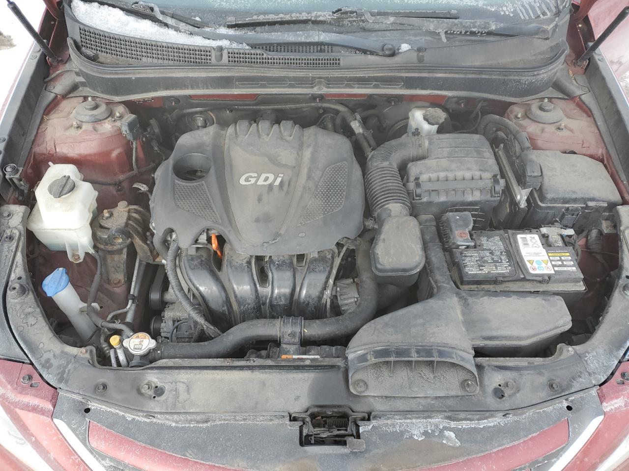 2014 Hyundai Sonata VIN 5NPEB4AC1EH893029 Copart auction photo, rear end damage thumbnail 11