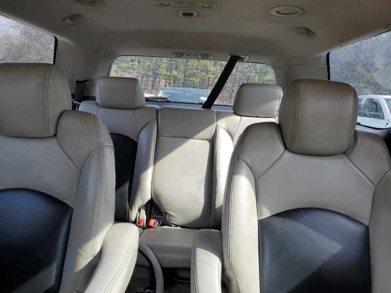 2008 GMC Acadia VIN 1GKER137X8J145843 Copart auction photo, front end / side damage thumbnail 10
