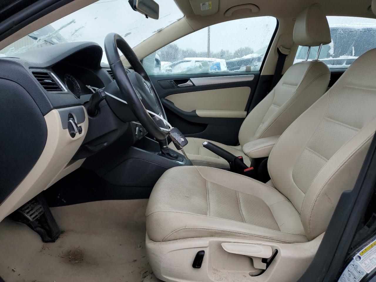 2014 Volkswagen Jetta VIN 3VWD17AJ6EM368943 Copart auction photo, minor dent/scratches damage thumbnail 7