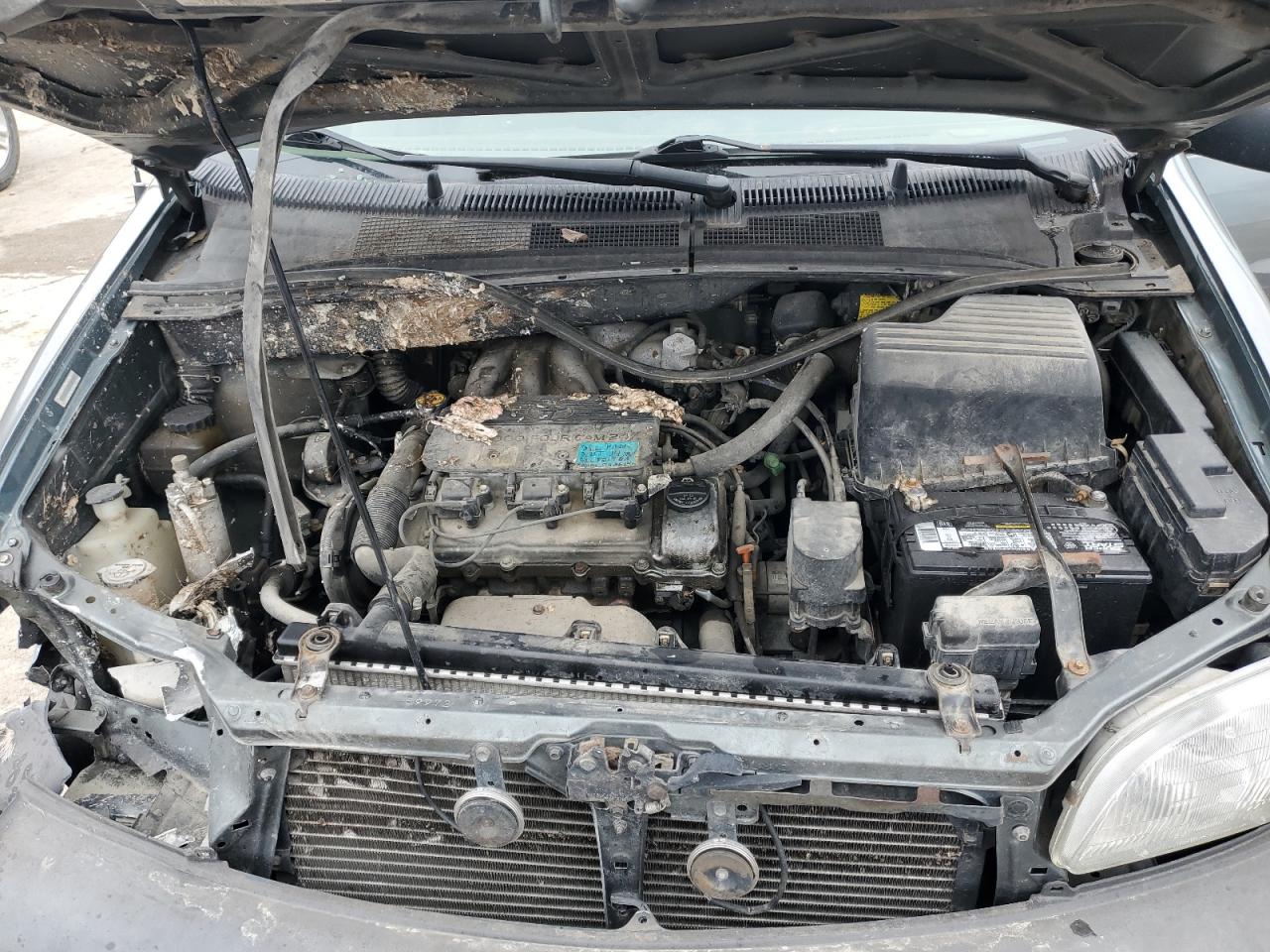 2000 Toyota Sienna VIN 4T3ZF13C9YU288786 Copart auction photo, front end damage thumbnail 12