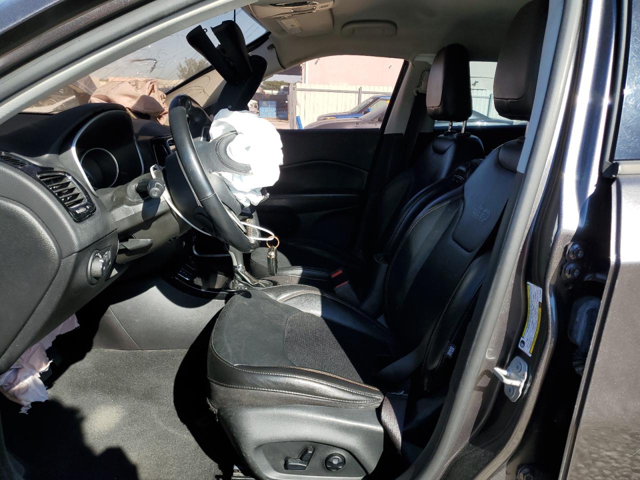 2020 Jeep Compass VIN 3C4NJCCB6LT114528 Copart auction photo, front end / mechanical damage thumbnail 7