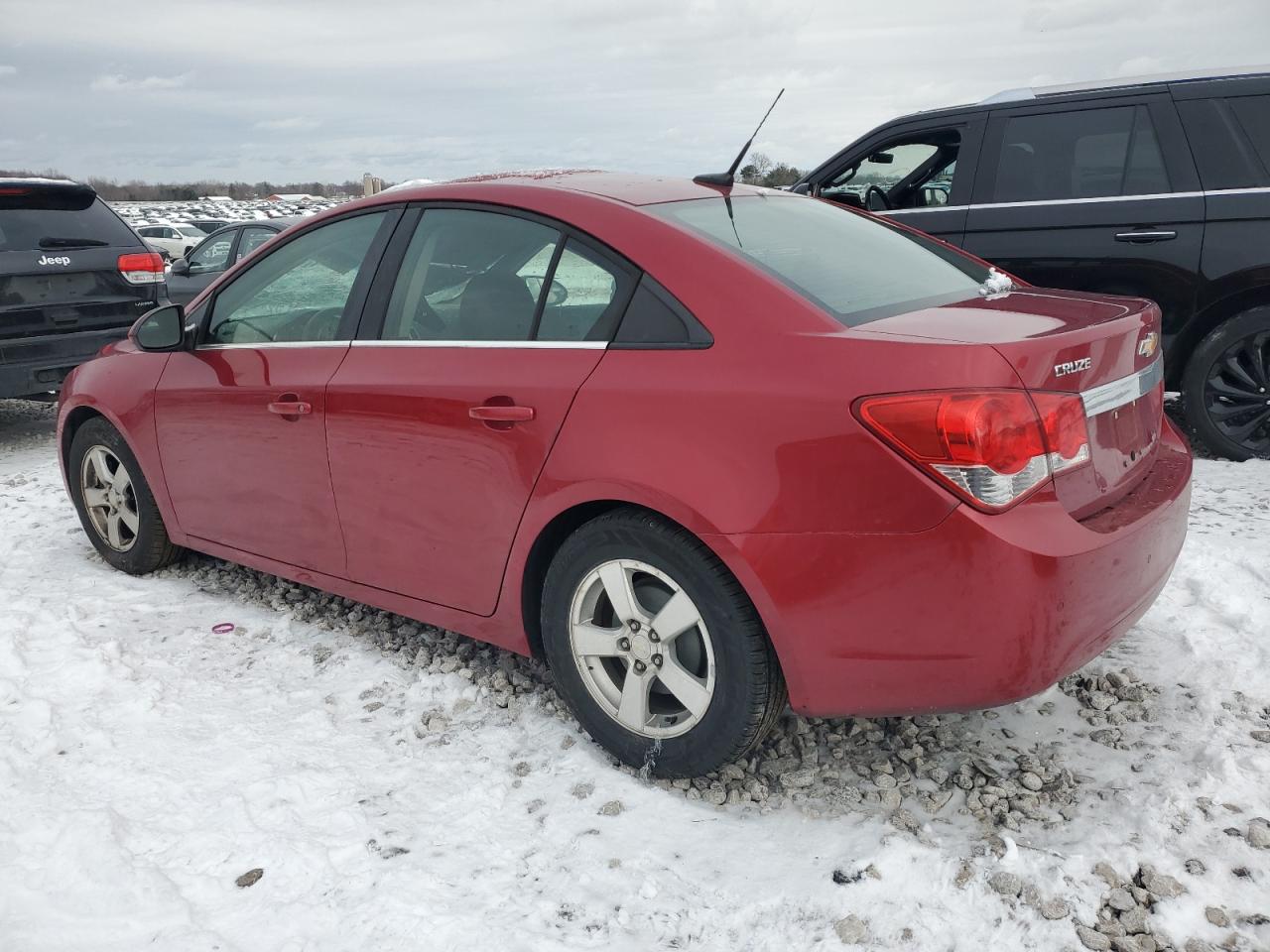 2012 Chevrolet Cruze VIN 1G1PF5SC9C7305406 Copart auction photo, top/roof damage thumbnail 2