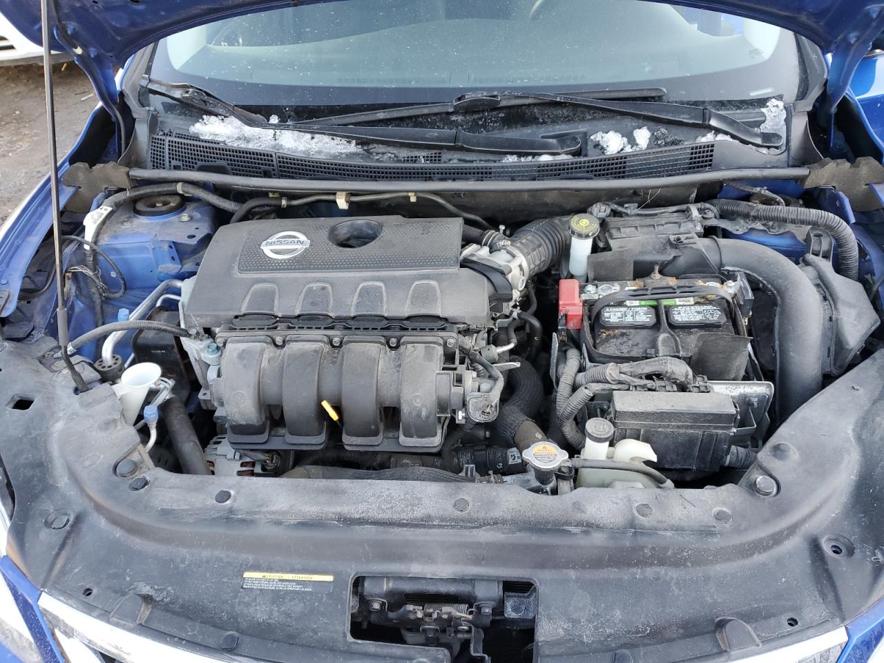 2014 Nissan Sentra VIN 3N1AB7AP0EY341398 Copart auction photo, rear end damage thumbnail 12