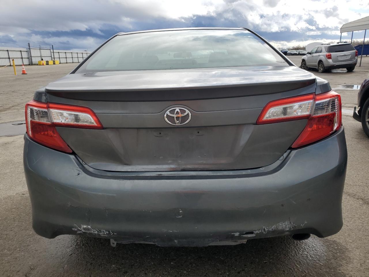 2013 Toyota Camry VIN 4T1BF1FK3DU251403 Copart auction photo, rear end damage thumbnail 6