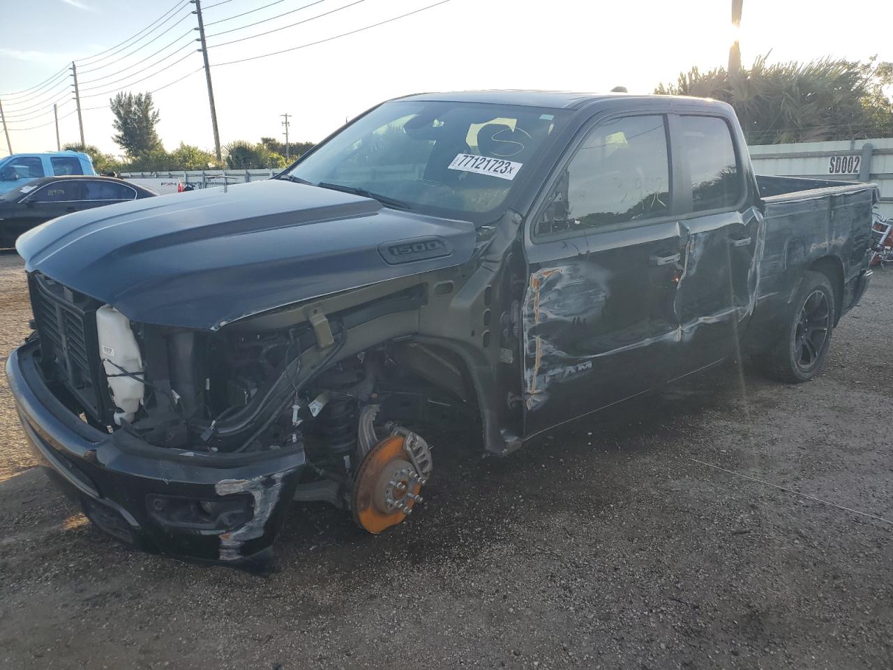 2022 RAM 1500 VIN 1C6RREBT8NN190357