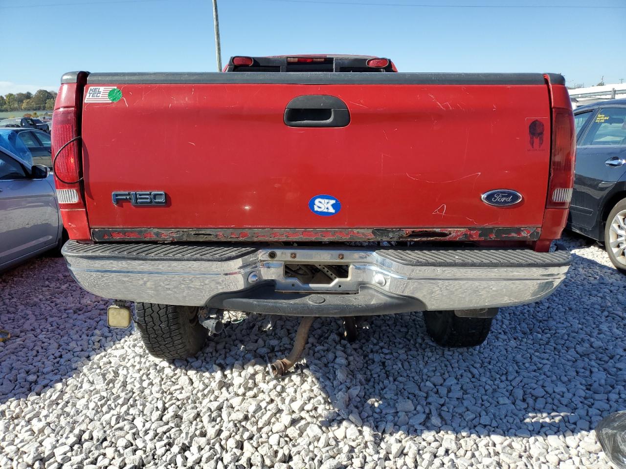 1998 Ford F-150 VIN 1FTZF182XWNC22381 Copart auction photo, front end damage thumbnail 6