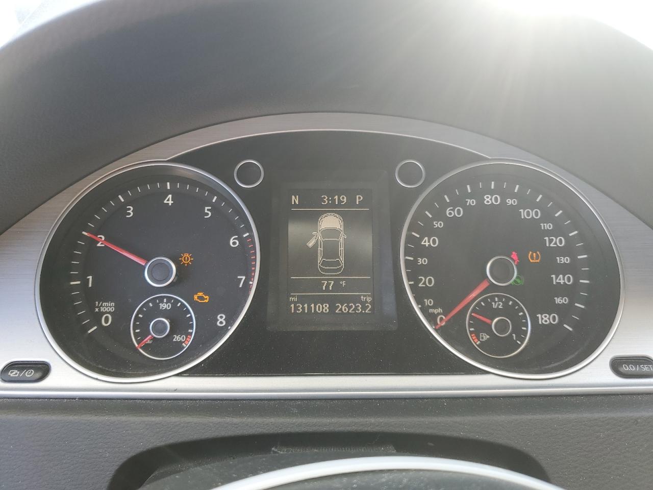 2013 Volkswagen Passat CC VIN WVWBP7AN1DE566314 Copart auction photo, rear end / side damage thumbnail 9
