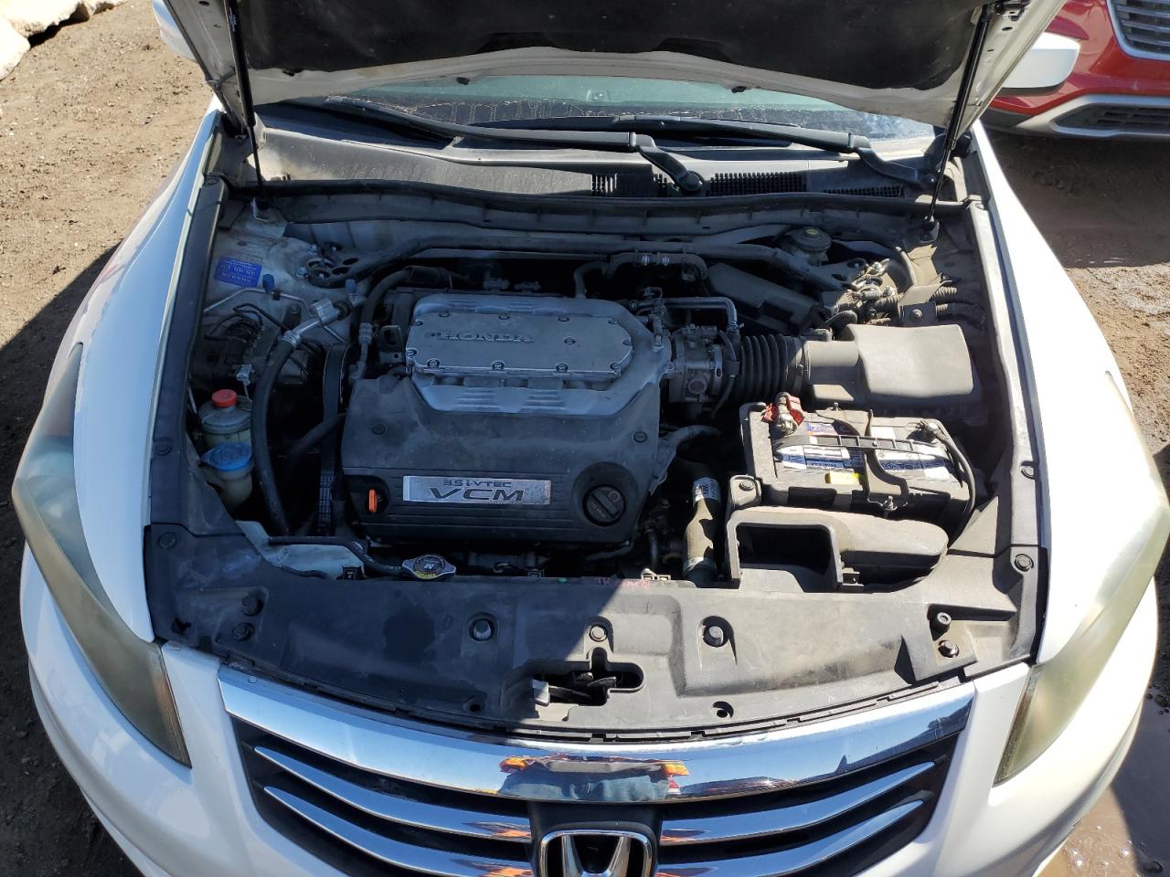 2011 Honda Accord VIN 1HGCP3F86BA004818 Copart auction photo, side / rear end damage thumbnail 11